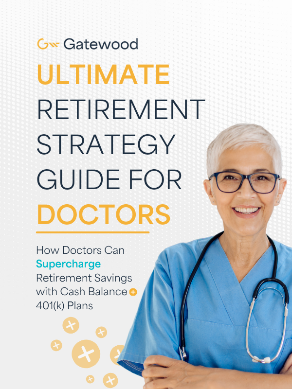 Cover of the Ultimate Retirement Strategy Guide for Doctors from Gatewood