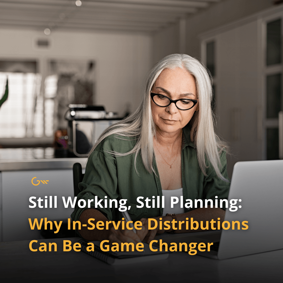 Still Working, Still Planning: Why In-Service Distributions Can Be a Game Changer