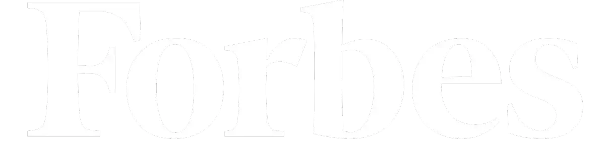 The white Forbes logo in a serif font is displayed on a transparent background.